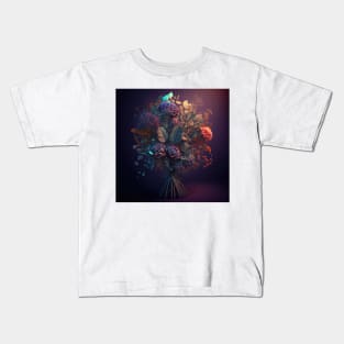 A Fractal Bouquet of Flowers Kids T-Shirt